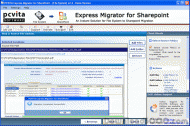 PCVITA Express Migrator for Sharepoint screenshot